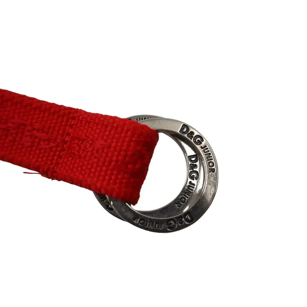 Dolce & Gabbana Juniors Spellout Web Belt